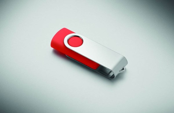 Obrázky: USB flash disk Twister 3.0, typ-C 16GB červený, Obrázok 5