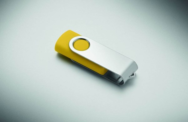 Obrázky: USB flash disk Twister 3.0, typ-C 16GB žltý, Obrázok 5