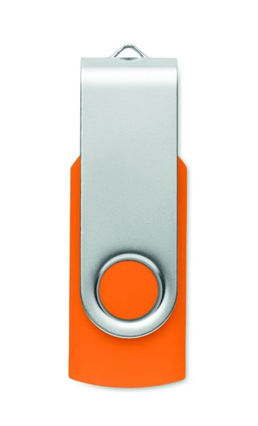 Obrázky: USB flash disk Twister 3.0, typ-C 16GB oranžový, Obrázok 3