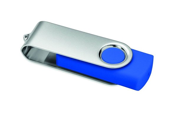 Obrázky: USB flash disk Twister 3.0, typ-C 16GB stred.modrý, Obrázok 2