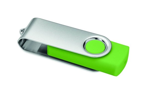 Obrázky: USB flash disk Twister 3.0, typ-C 16GB lim.zelený, Obrázok 2