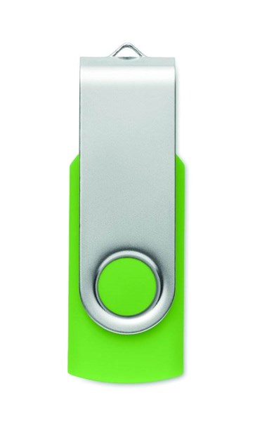 Obrázky: USB flash disk Twister 3.0, typ-C 16GB lim.zelený, Obrázok 3