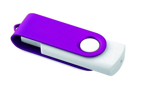 Obrázky: Twister Rotoflash fial.-biely USB flash disk 32GB