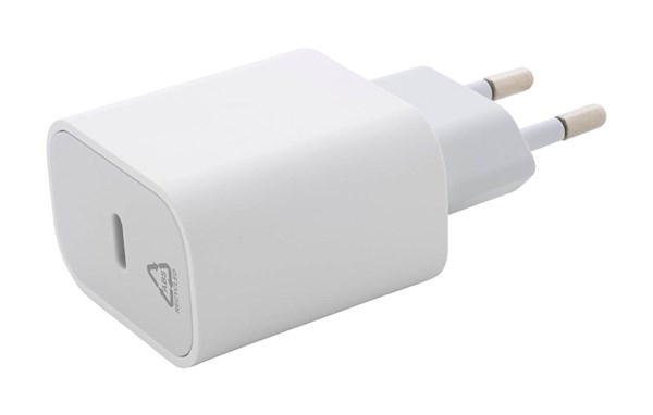 Obrázky: Biely rychlonabíjací adaptér 20W USB-C, Obrázok 2