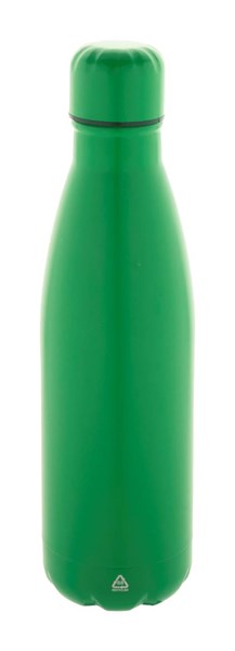 Obrázky: Fľaša 790ml z recykl. nerezovej ocele, zelená