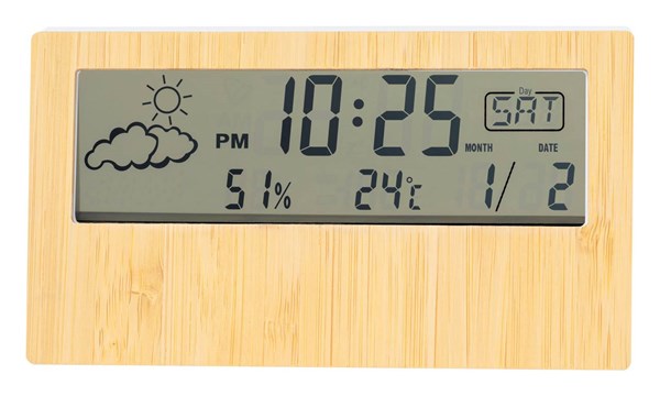 Obrázky: Meteostanica s bambusovým povrchom, Obrázok 2