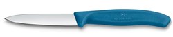 Obrázky: Modrý nôž na zeleninu VICTORINOX,hladký 8cm