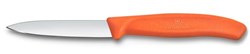 Obrázky: Oranžový nôž na zeleninu VICTORINOX,hladký 8cm