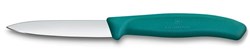 Obrázky: Zelený nôž na zeleninu VICTORINOX,hladký 8cm