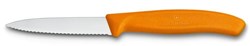 Obrázky: Oranž.nôž na zeleninu VICTORINOX,vlnky 8cm