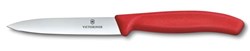 Obrázky: Červený nôž na zeleninu VICTORINOX,hladký10cm