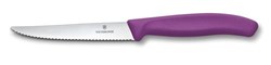 Obrázky: Fialový pastel. steakový nôž VICTORINOX 11cm,vlnky