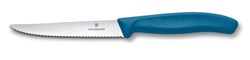 Obrázky: Modrý pastel. steakový nôž VICTORINOX 11cm,vlnky