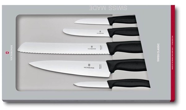 Obrázky: Päťdielna sada kuchynských nožov VICTORINOX