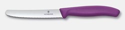 Obrázky: Fialový pastel. nôž na rajčiny VICTORINOX, vlnky