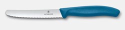 Obrázky: Modrý pastel. nôž na rajčiny VICTORINOX, vlnky