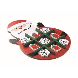 Obrázky: Vianočné drevené piškvorky Santa