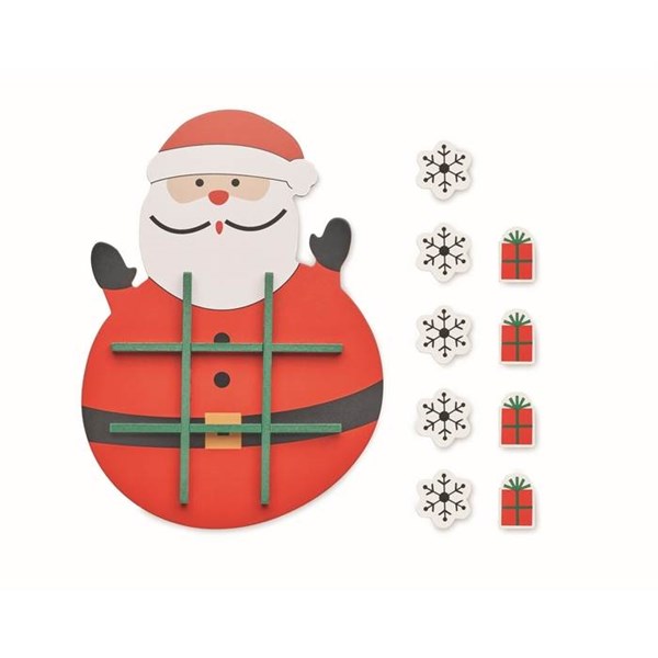 Obrázky: Vianočné drevené piškvorky Santa, Obrázok 4