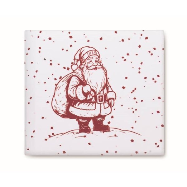 Obrázky: Vianočný ker. hrnček 300ml v krabičke, červ.Santa, Obrázok 7