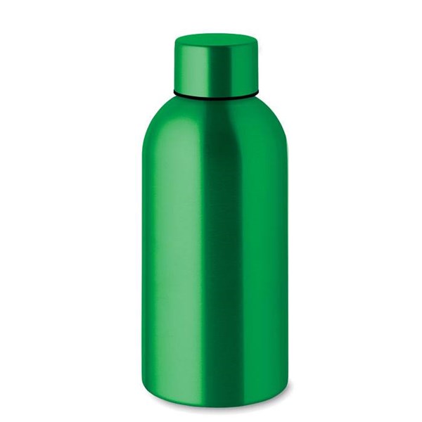 Obrázky: Jednostenná fľaša 500ml z rec. nerez, zelená