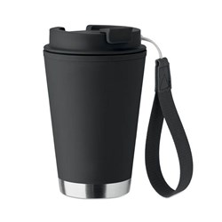 Obrázky: Termohrnček 300ml s pútkom, čierna