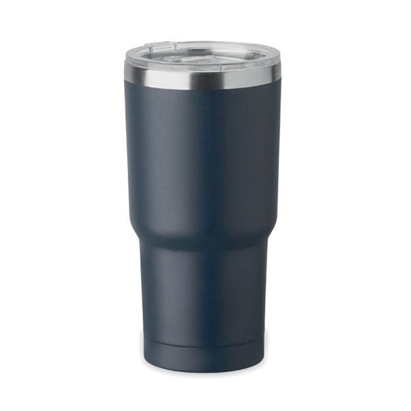 Obrázky: Termohrnček 550 ml-posuvné viečko, franc. modrá