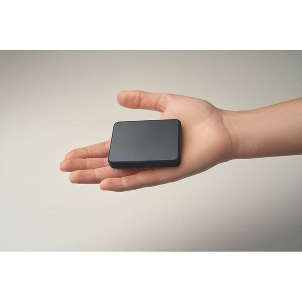 Obrázky: Powerbanka 5000 mAh z recykl. ABS, franc. modrá, Obrázok 11