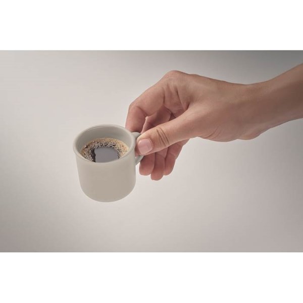 Obrázky: Keramická espresso šálka 40 ml, biela, Obrázok 5