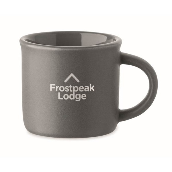 Obrázky: Keramická espresso šálka 40 ml, kamenná šedá, Obrázok 6