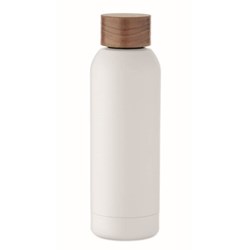 Obrázky: Pogum. jednost. fľaša 700 ml, rec. nerez,biela