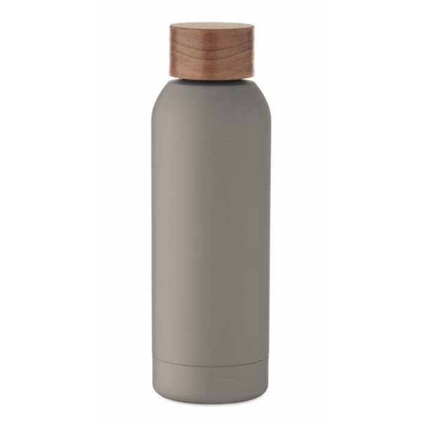 Obrázky: Pogum. jednost. fľaša 700 ml, rec. nerez,šedá