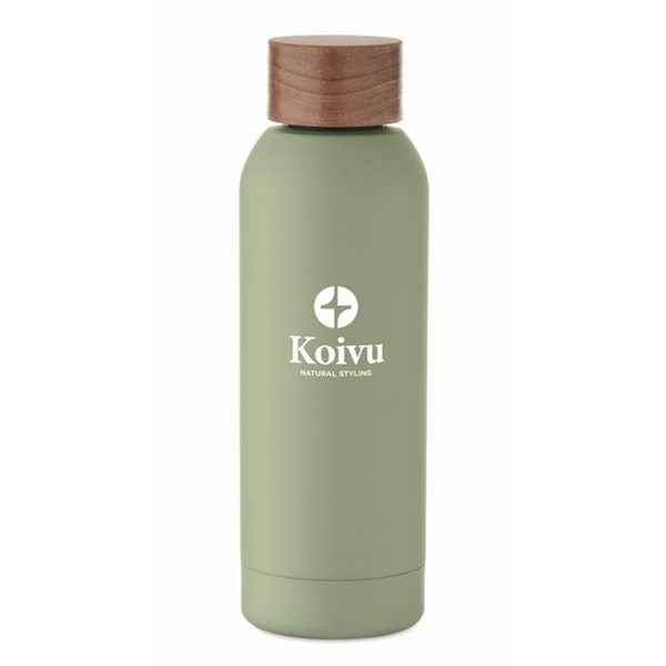 Obrázky: Pogum. jednost. fľaša 700 ml, rec. nerez,čierna, Obrázok 9