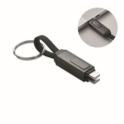 Obrázky: Prívesok na kľúče, nabíj./dát. 60W kábel , magnet