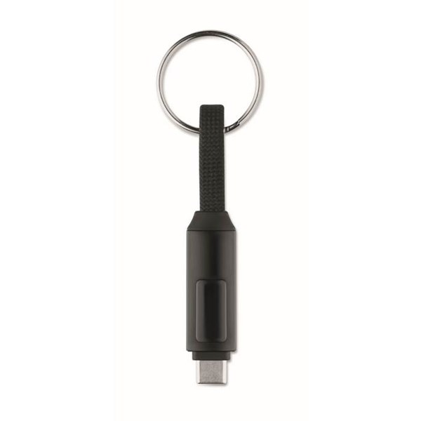Obrázky: Prívesok na kľúče, nabíj./dát. 60W kábel , magnet, Obrázok 2