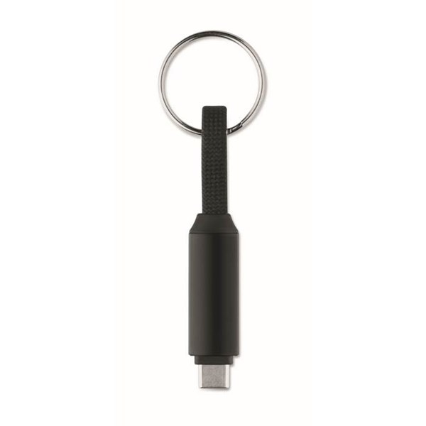 Obrázky: Prívesok na kľúče, nabíj./dát. 60W kábel , magnet, Obrázok 3