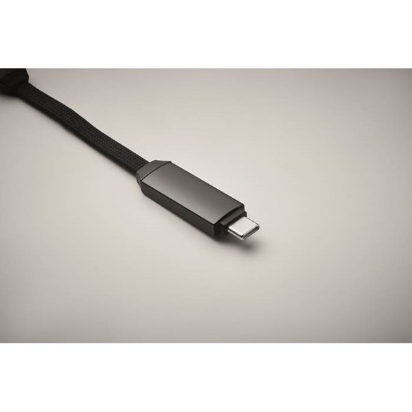 Obrázky: Prívesok na kľúče, nabíj./dát. 60W kábel , magnet, Obrázok 6