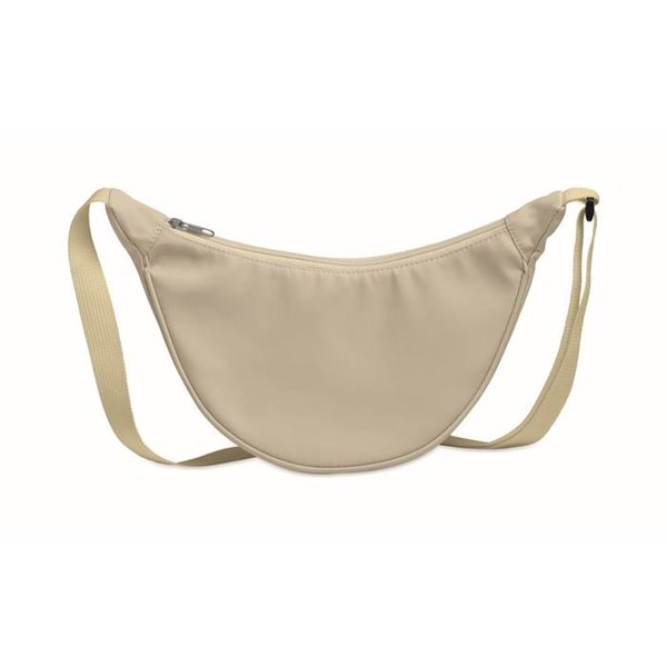 Obrázky: Taška tvar polmesiac-mater. 400D oxford, sv. biela, Obrázok 2