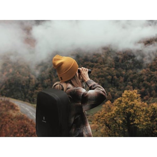 Obrázky: Žltá pletená čiapka s lemom, Obrázok 5