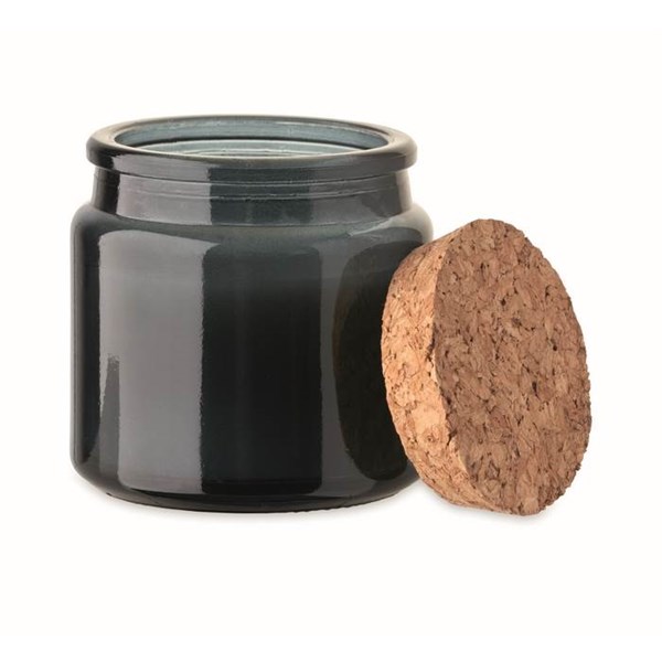 Obrázky: Modrá sviečka z rastlinného vosku 70g, Obrázok 2