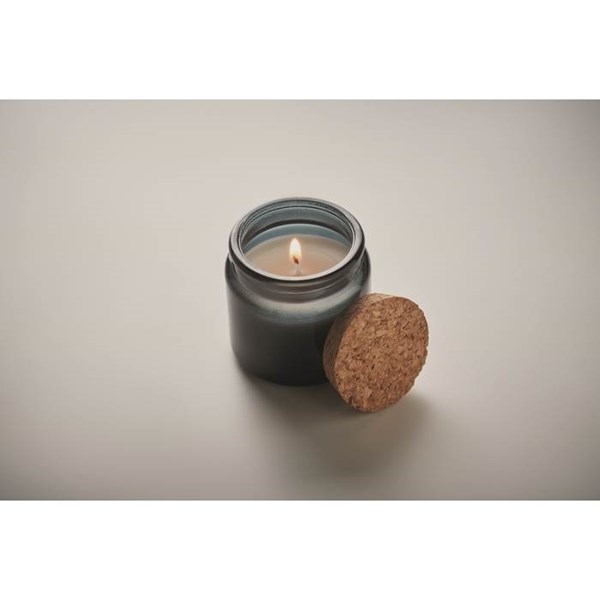 Obrázky: Modrá sviečka z rastlinného vosku 70g, Obrázok 3