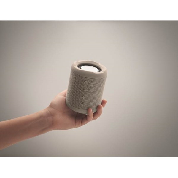 Obrázky: Bezdrôtový 5W ABS reproduktor, šedý, Obrázok 3