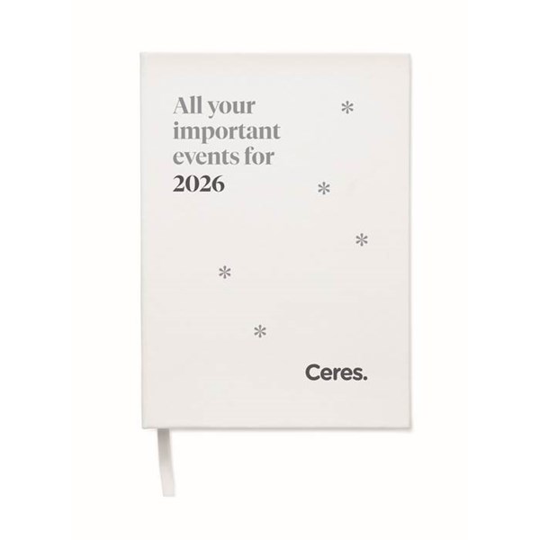 Obrázky: Večný denný plánovač diár A5, biely, Obrázok 7