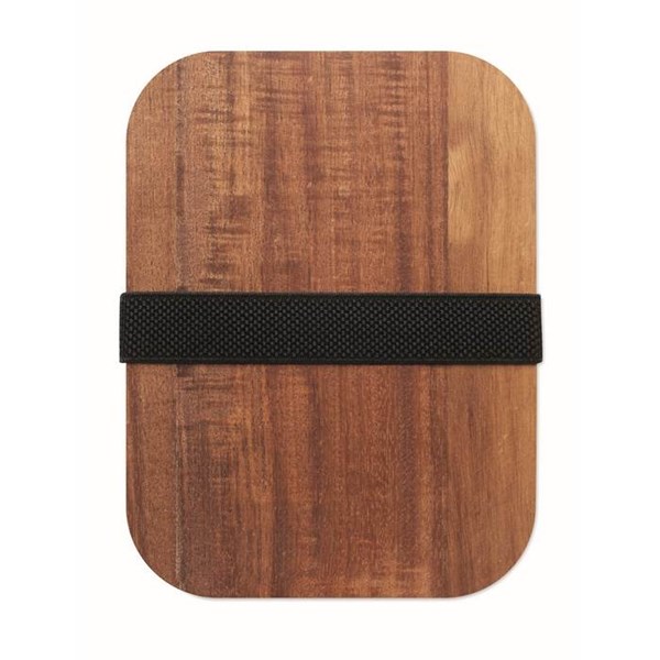 Obrázky: Sklenený box na jedlo - obed 800ml, modrý, Obrázok 4