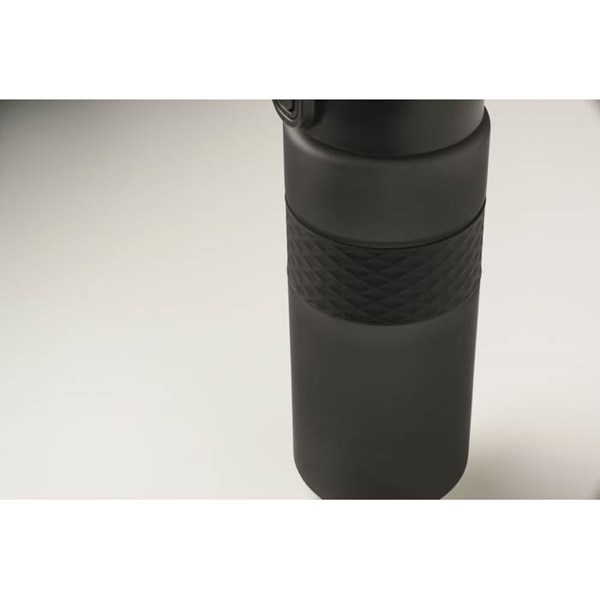 Obrázky: Fľaša na pitie z RPET 700 ml, čierna, Obrázok 6