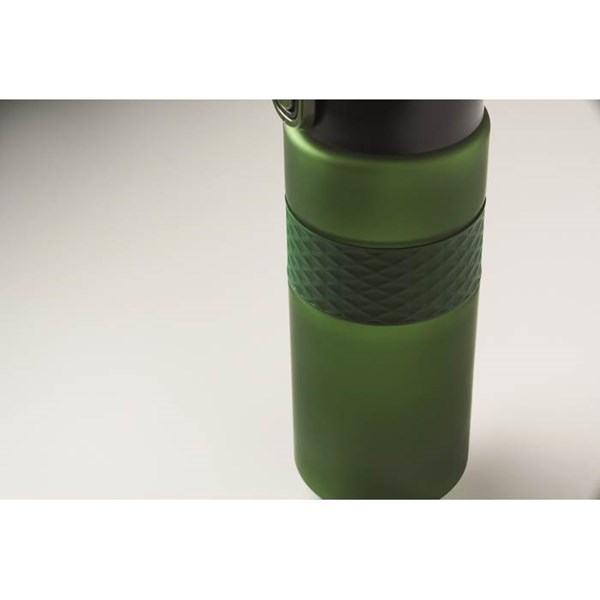 Obrázky: Fľaša na pitie z RPET 700 ml, zelená, Obrázok 9