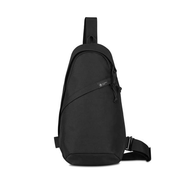 Obrázky: Čierna crossbody taška Renew z rPET AWARE, Obrázok 2