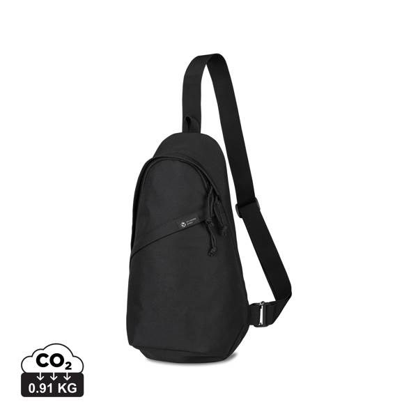 Obrázky: Čierna crossbody taška Renew z rPET AWARE, Obrázok 9