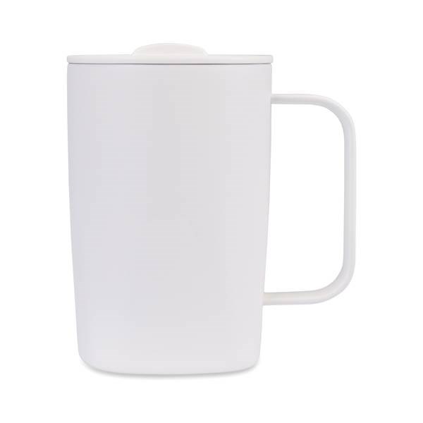 Obrázky: Biely termohrnček Aviana 450 ml z RCS