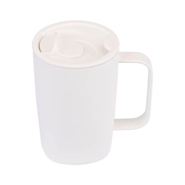 Obrázky: Biely termohrnček Aviana 450 ml z RCS, Obrázok 2