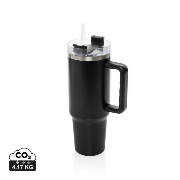 Obrázky: Termohrnček 1200ml, RCS recykl. nerez, čierna, Obrázok 6